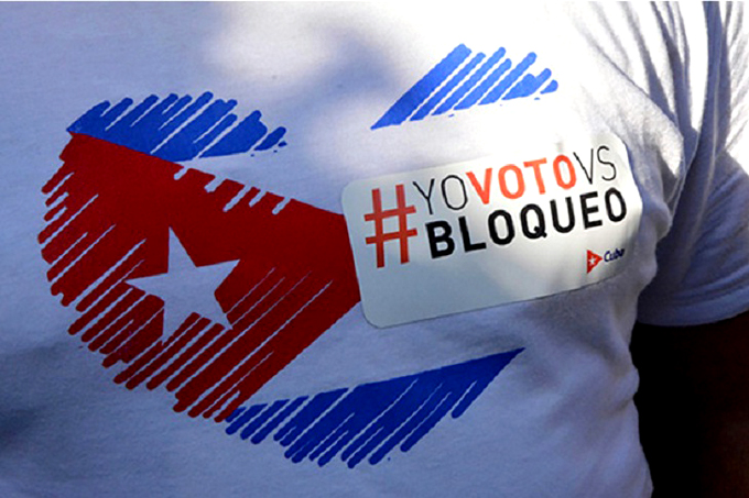Presidente de Cuba reclama fin de bloqueo estadounidense