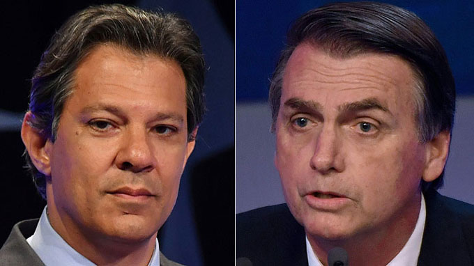 Observan cambio en clima electoral previo a segundo turno en Brasil
