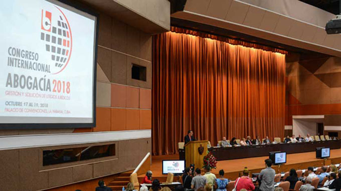 Continúan debates de Congreso Internacional Abogacía 2018 Continúan debates de Congreso Internacional Abogacía 2018