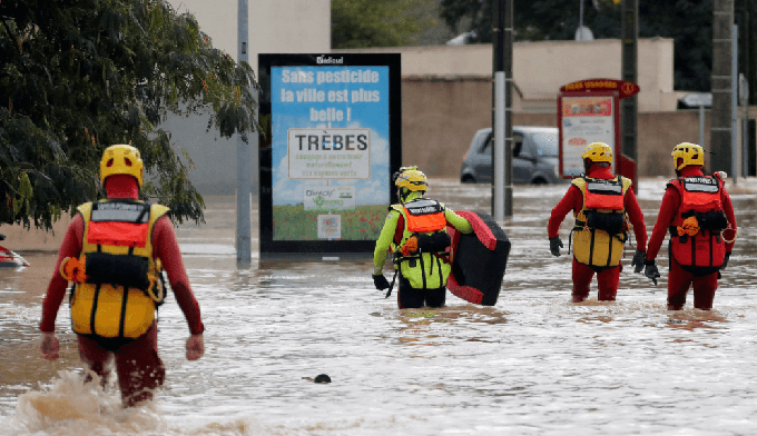 Continúa alerta en sur de Francia por tormenta e inundaciones (+ videos) Continúa alerta en sur de Francia por tormenta e inundaciones (+ videos)