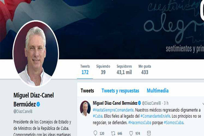 Médicos cubanos fieles al legado de Fidel Castro, destaca presidente Médicos cubanos fieles al legado de Fidel Castro, destaca presidente