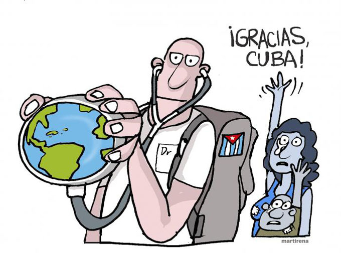 La manipulación política no pudo con la dignidad de los médicos cubanos La manipulación política no pudo con la dignidad de los médicos cubanos