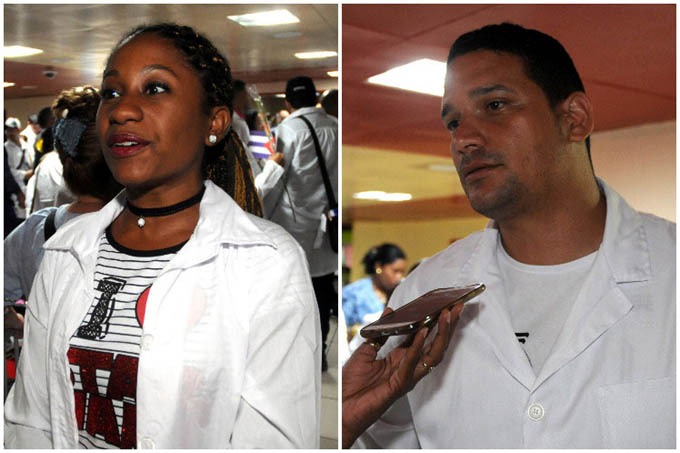 Médicos cubanos apoyan decisión de no continuar en Brasil Médicos cubanos apoyan decisión de no continuar en Brasil