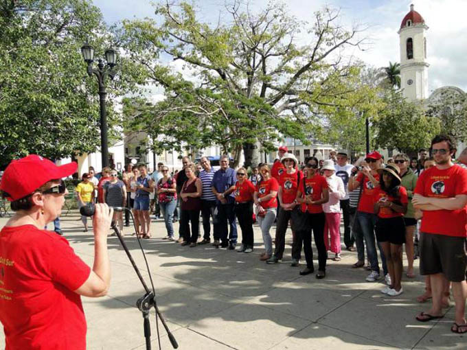 Brigada solidaria Cruz del Sur festejará en Cuba el 1 de Enero