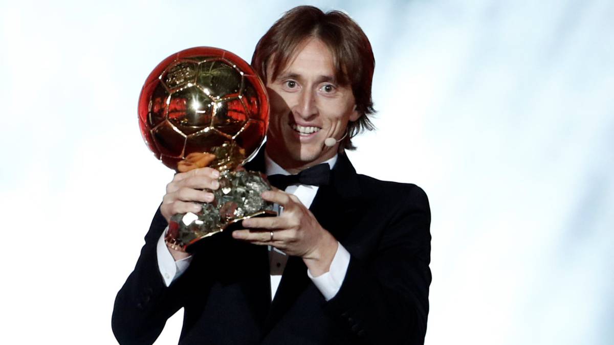 Modric, ganador del Balón de Oro