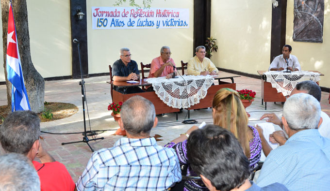 Realizan en Bayamo jornada de reflexión histórica