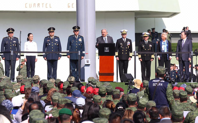 Ratifica Ejército apoyo a gobierno de Andrés Manuel López Obrador Ratifica Ejército apoyo a gobierno de Andrés Manuel López Obrador