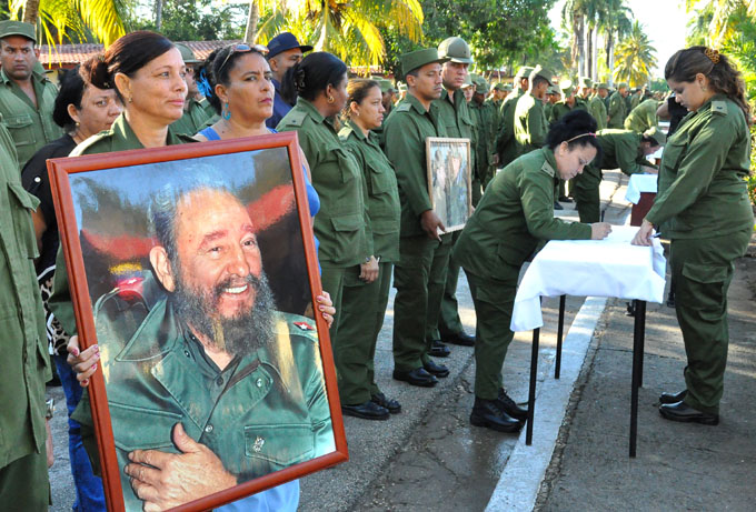 Firman apoyo a Venezuela militares granmenses Firman apoyo a Venezuela militares granmenses