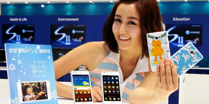 Surcorea es el país con más teléfonos inteligentes, según estudio Surcorea es el país con más teléfonos inteligentes, según estudio