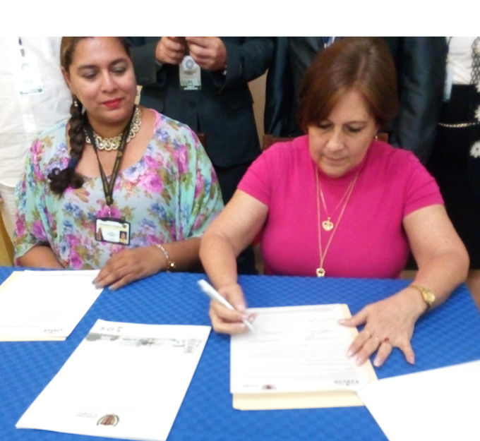 Firman convenio de colaboración universidades de Granma y Cartagena Firman convenio de colaboración universidades de Granma y Cartagena
