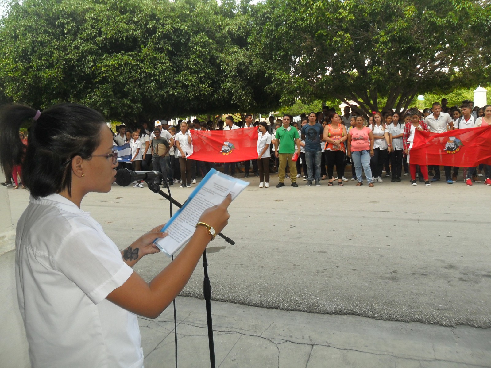 Recuerdan jóvenes manzanilleros acciones del 13 de marzo Recuerdan jóvenes manzanilleros acciones del 13 de marzo
