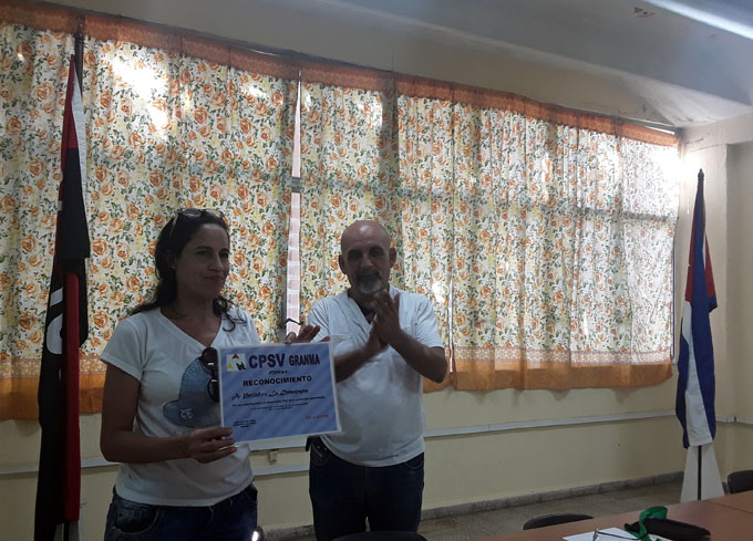 Reconocen a La Demajagua por su contribución a la disciplina vial