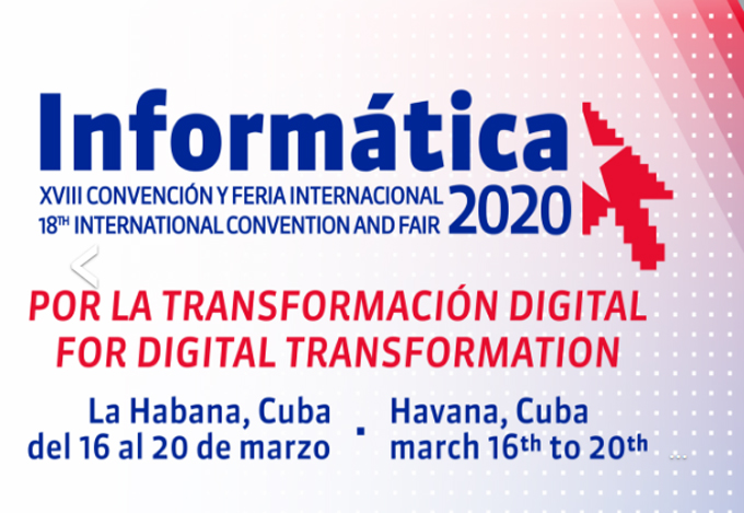 Prevén potenciar la convención y feria Informática 2020 en Cuba Prevén potenciar la convención y feria Informática 2020 en Cuba