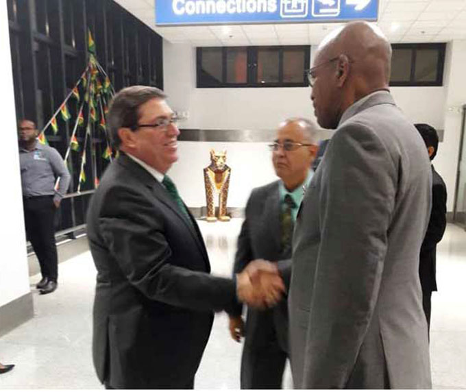 Canciller cubano en Guyana para VI Reunión Ministerial Caricom-Cuba