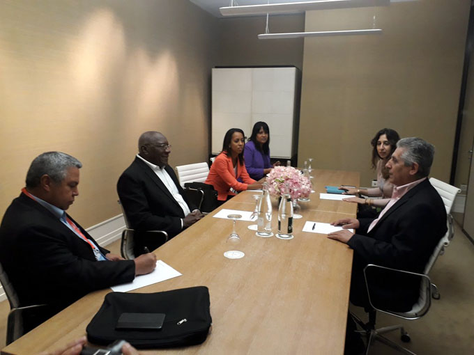 Destaca canciller compromiso de Cuba con derechos de trabajadores (+ fotos)