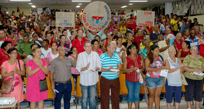 Los cederistas granmenses saludan con acciones el 26 de Julio Los cederistas granmenses saludan con acciones el 26 de Julio