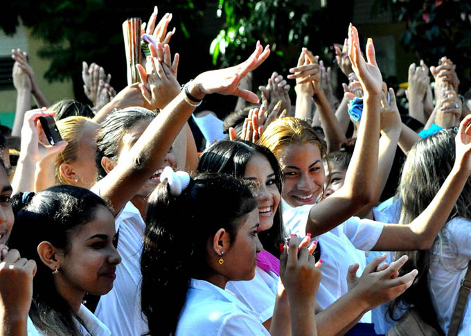 Celebran en Bayamo acto provincial de ingreso a la FEEM (+ fotos)