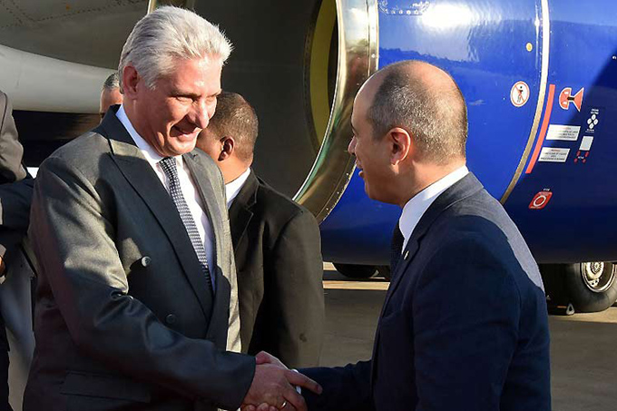 Presidente de Cuba Miguel Díaz-Canel prosigue visita a Buenos Aires Presidente de Cuba Miguel Díaz-Canel prosigue visita a Buenos Aires