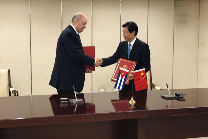 Autoridades de Cuba y China ratifican excelente estado de vínculos Autoridades de Cuba y China ratifican excelente estado de vínculos
