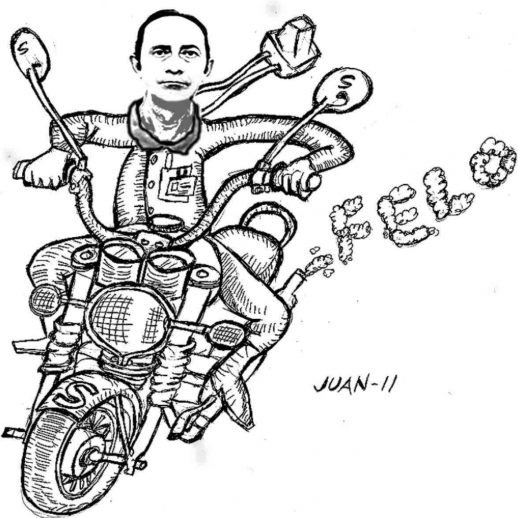 La moto de Felo