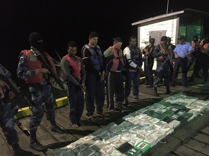 Fuerza Naval de Nicaragua asesta millonario golpe a narcotráfico Fuerza Naval de Nicaragua asesta millonario golpe a narcotráfico