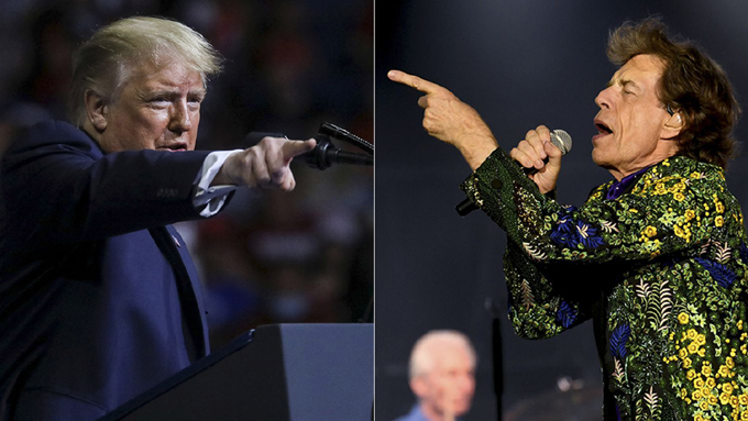 Rolling Stones amenazan con demandar a Trump por usar sus canciones (+video) Rolling Stones amenazan con demandar a Trump por usar sus canciones (+video)
