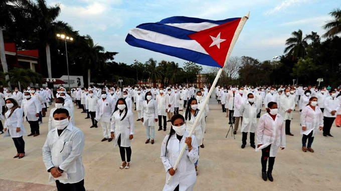 Reafirma Presidente de Cuba orgullo por colaboradores de la salud Reafirma Presidente de Cuba orgullo por colaboradores de la salud