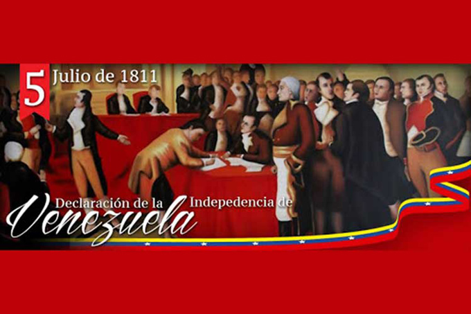 Venezuela continuará enarbolando bandera de la independencia Venezuela continuará enarbolando bandera de la independencia