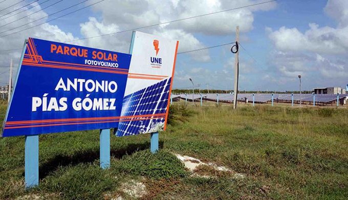 Nuevo parque fotovoltaico en Cuba, listo para sincronizar al Sistema Electroenergético Nacional (+fotos) Nuevo parque fotovoltaico en Cuba, listo para sincronizar al Sistema Electroenergético Nacional (+fotos)