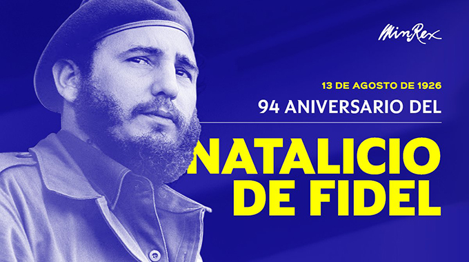 Conmemoran diplomáticos cubanos los 94 años del natalicio de Fidel