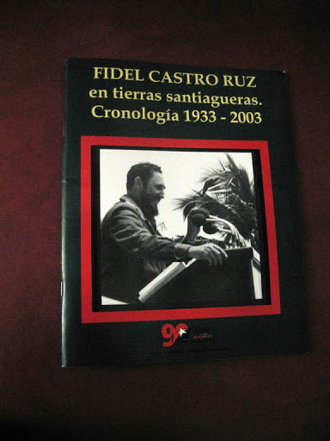 Reeditan en Santiago de Cuba libro sobre visitas de Fidel Castro Reeditan en Santiago de Cuba libro sobre visitas de Fidel Castro