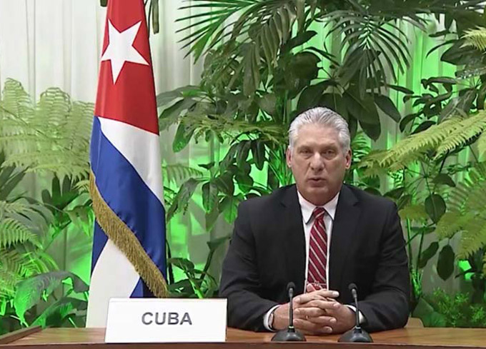 Presidente de Cuba intervendrá en debate general de ONU Presidente de Cuba intervendrá en debate general de ONU