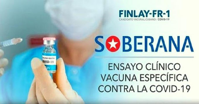 Soberana 01 en Rastreador de vacunas contra el coronavirus de The New York Times Soberana 01 en Rastreador de vacunas contra el coronavirus de The New York Times