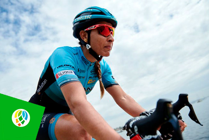 Gran jornada de ciclista Arlenis Sierra hoy en el Giro Rosa Gran jornada de ciclista Arlenis Sierra hoy en el Giro Rosa