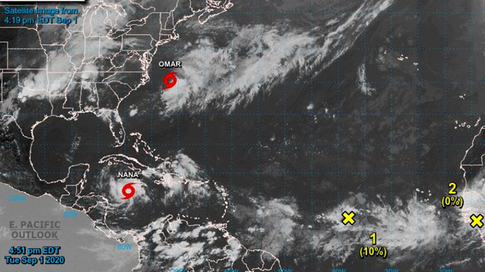 México y Centroamérica atentos a tormenta tropical Nana México y Centroamérica atentos a tormenta tropical Nana