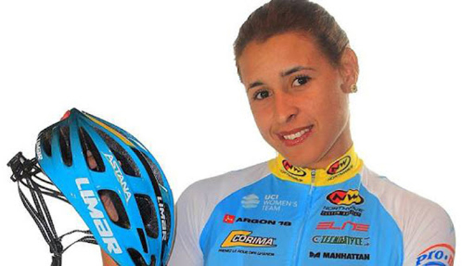 Libre de COVID-19, sigue en lid equipo liderado por ciclista cubana en Italia