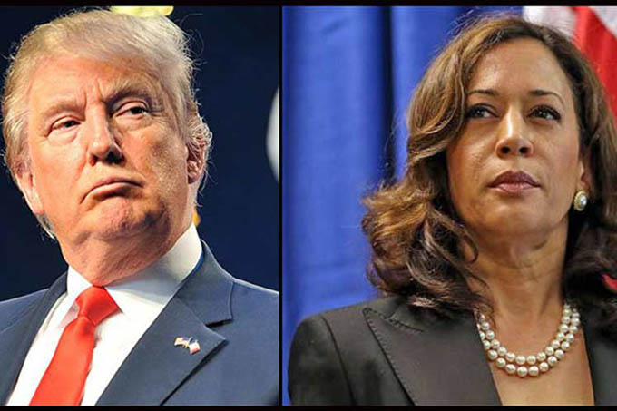 Trump y Kamala Harris de campaña en Arizona, EE.UU. Trump y Kamala Harris de campaña en Arizona, EE.UU.