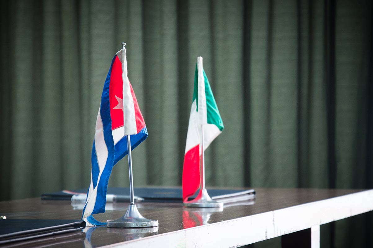 Reafirman Cuba e Italia interés de avanzar en las relaciones bilaterales