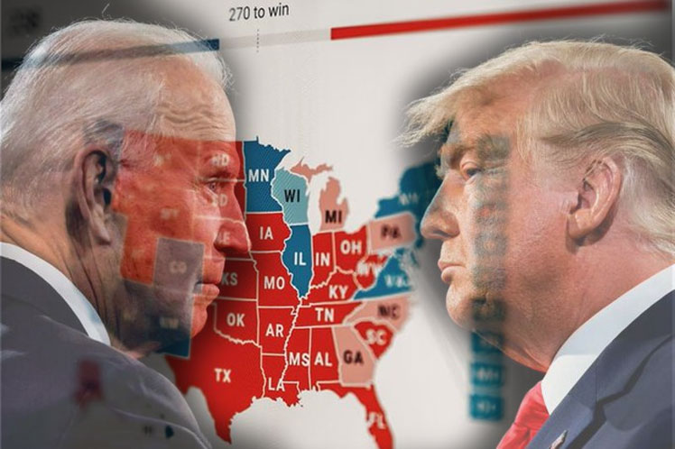 Biden en cerrada lucha con Trump por la Casa Blanca Biden en cerrada lucha con Trump por la Casa Blanca