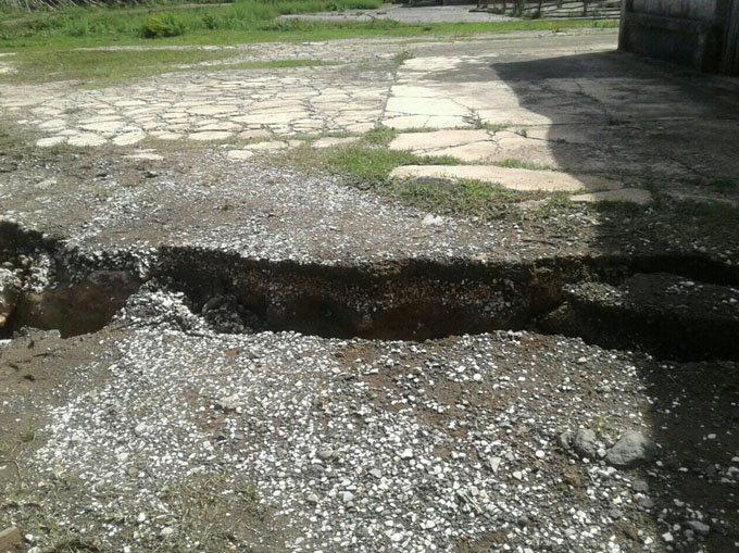 Afectaciones de Eta en serranías granmenses Afectaciones de Eta en serranías granmenses