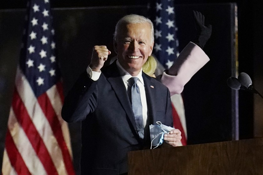 Biden anuncia que “es un honor ser elegido para dirigir Estados Unidos” Biden anuncia que “es un honor ser elegido para dirigir Estados Unidos”