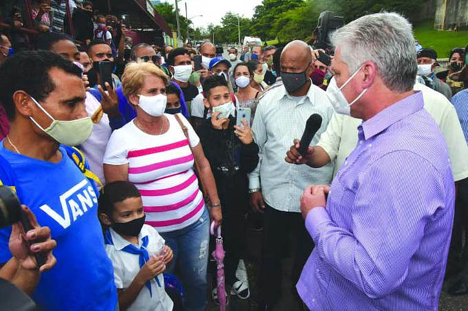 Presidente cubano considera estimulante visita a provincia de Matanzas Presidente cubano considera estimulante visita a provincia de Matanzas