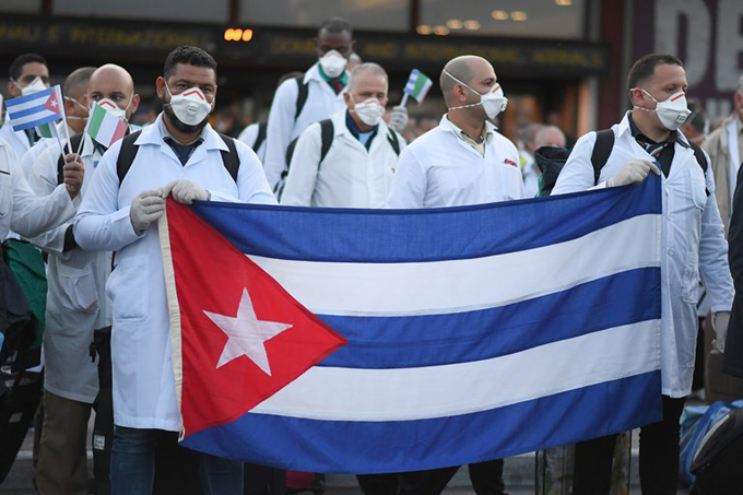 Respaldan neerlandeses petición de Nobel de la Paz para médicos de Cuba Respaldan neerlandeses petición de Nobel de la Paz para médicos de Cuba