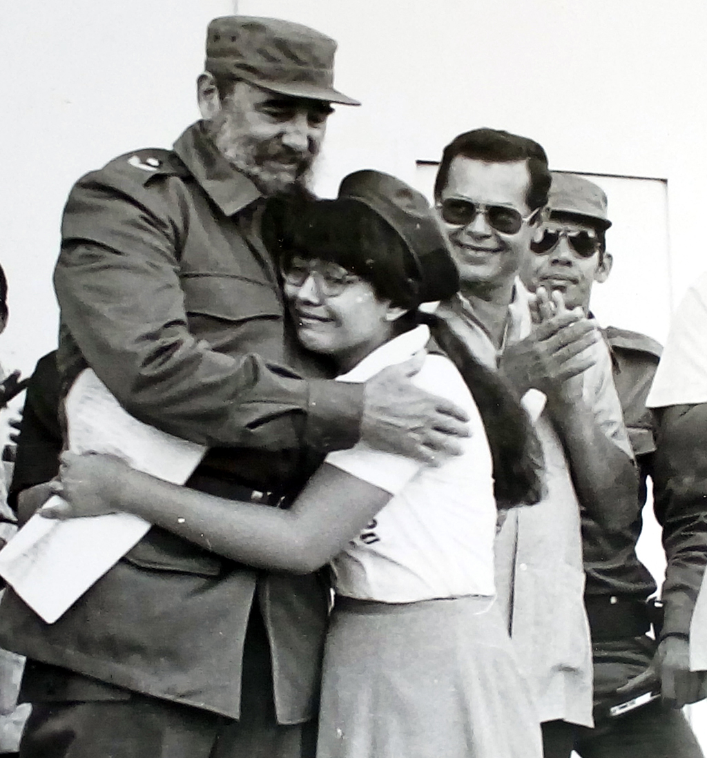 Fidel Castro y Johannes Almarales en el periódico La Demajagua (+ fotos)