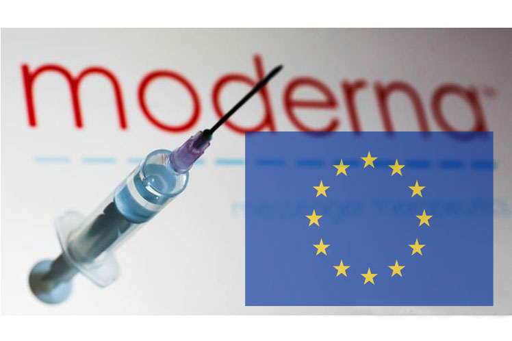 Comunidad europea autoriza uso de vacuna anti-Covid-19 Moderna Comunidad europea autoriza uso de vacuna anti-Covid-19 Moderna