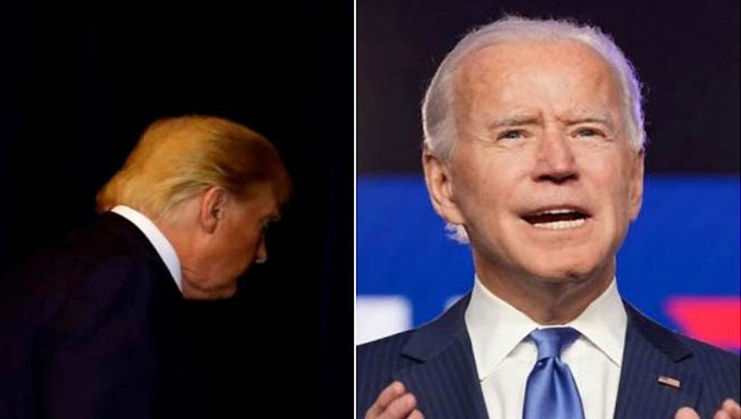 EE.UU. dice adiós a Trump y recibe a Biden EE.UU. dice adiós a Trump y recibe a Biden