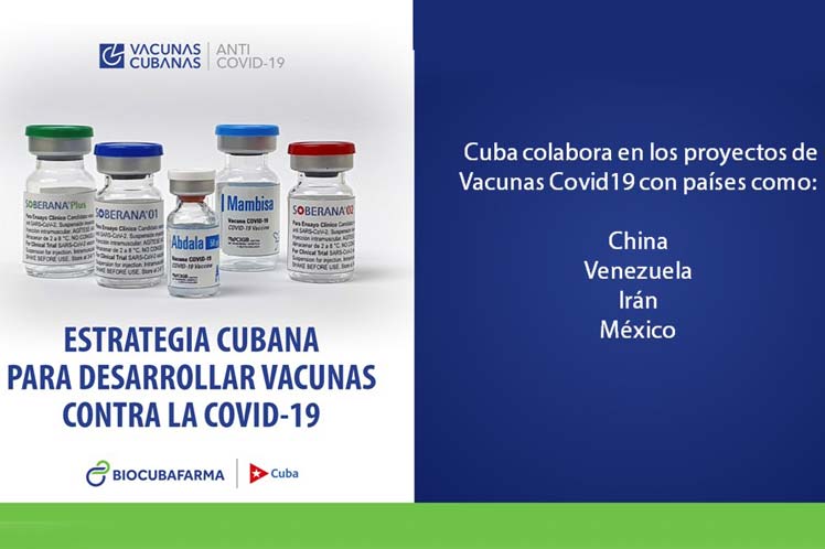Cuba colabora con varios países en proyectos vacunales antiCovid-19 Cuba colabora con varios países en proyectos vacunales antiCovid-19