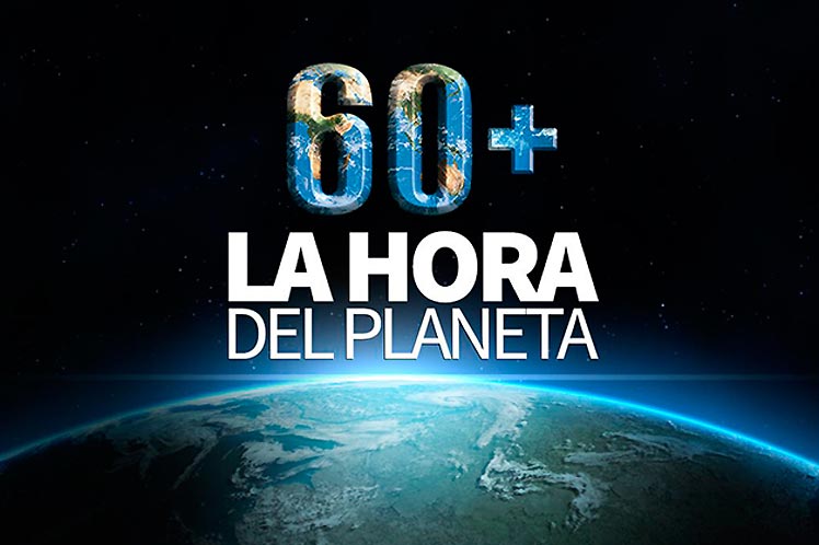 Un apagón eléctrico y voluntario por el planeta