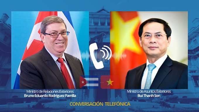 Intercambia canciller cubano con su homólogo vietnamita Intercambia canciller cubano con su homólogo vietnamita