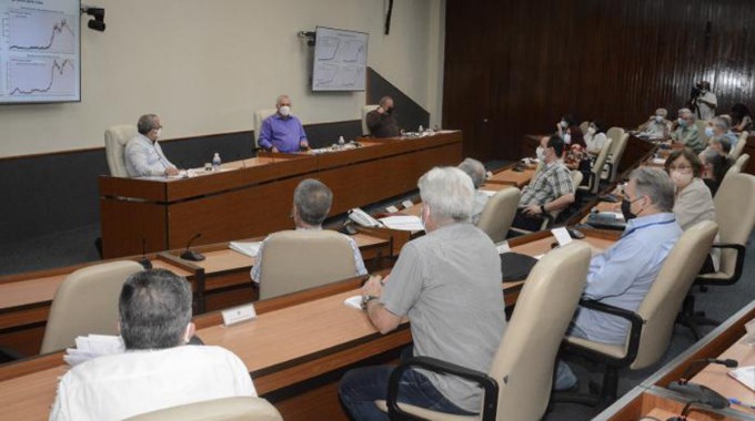 Anuncia Presidente cubano modelos de pronósticos de COVID-19 aún desfavorables Anuncia Presidente cubano modelos de pronósticos de COVID-19 aún desfavorables